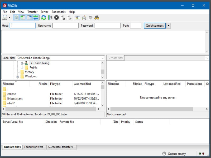Gdata - FileZilla là gì? Hướng dẫn cách cài đặt FileZilla từ A đến Z (8)