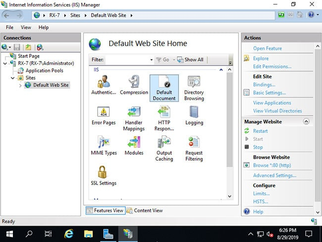 Gdata - [Hướng dẫn] Cách cài đặt và sử dụng IIS trên Windows Server (15)