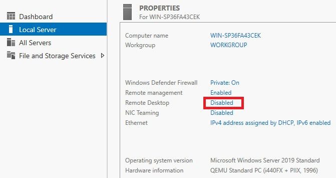 Gdata - [Hướng dẫn] 2 cách Remote Desktop trên Windows Server 2019 (3)
