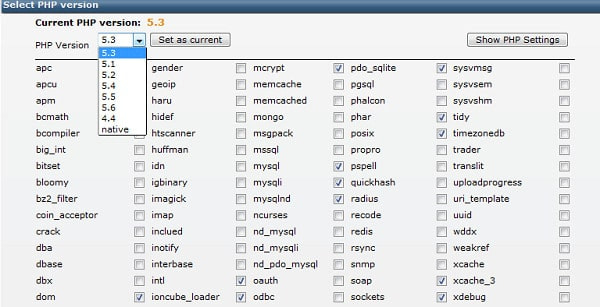 Gdata - [Hướng dẫn] Cách chọn PHP version trong DirectAdmin (3)