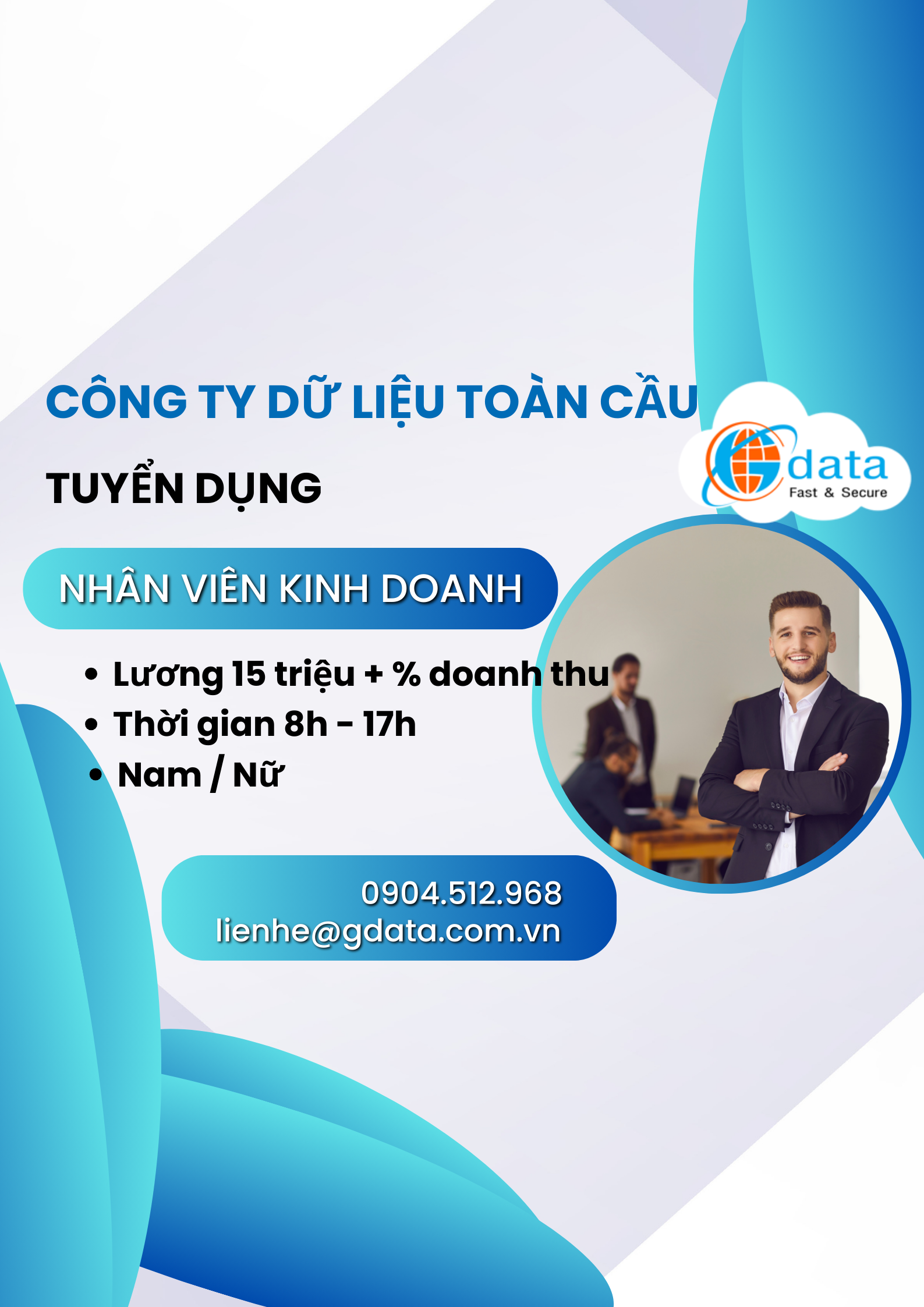 Gdata | Tuyển dụng NHÂN VIÊN KINH DOANH