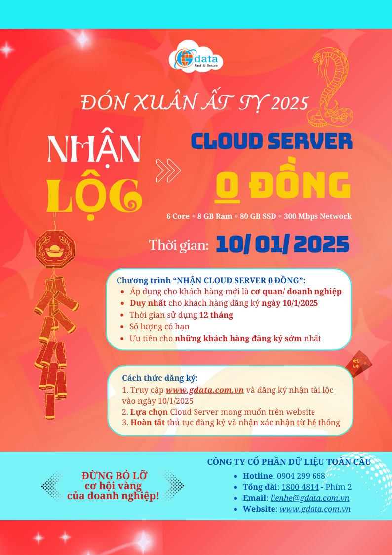 Cloud Server 0 đồng