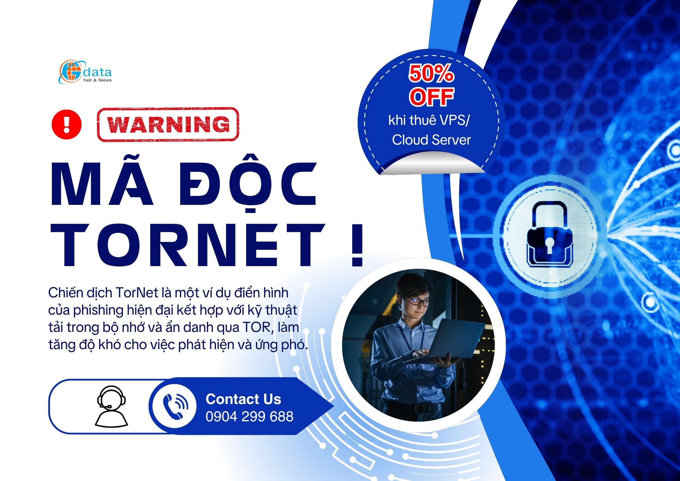 Mã độc Tornet qua email cần cảnh giác